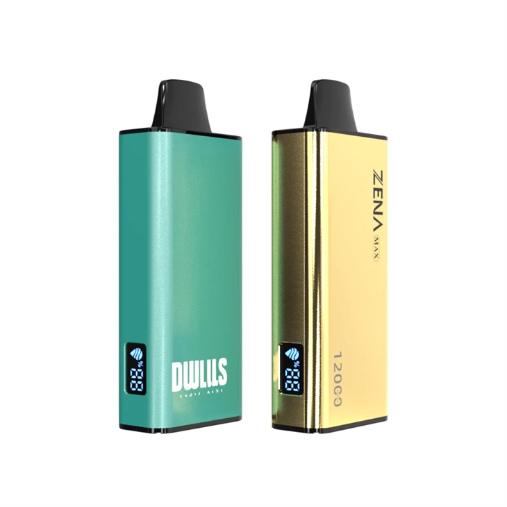 Electronic Cigarette 12,000 Puff Disposable With Digital Display - Rechargeable