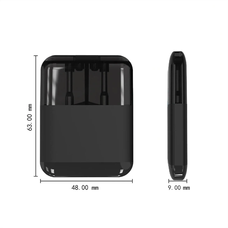 Larger Capacity 4 Gram Dual Flavors Vape Device ,Rechargeable