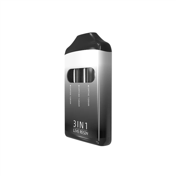 3-in-1 Disposable THC, CBD, Distillate, D8 Vape Device