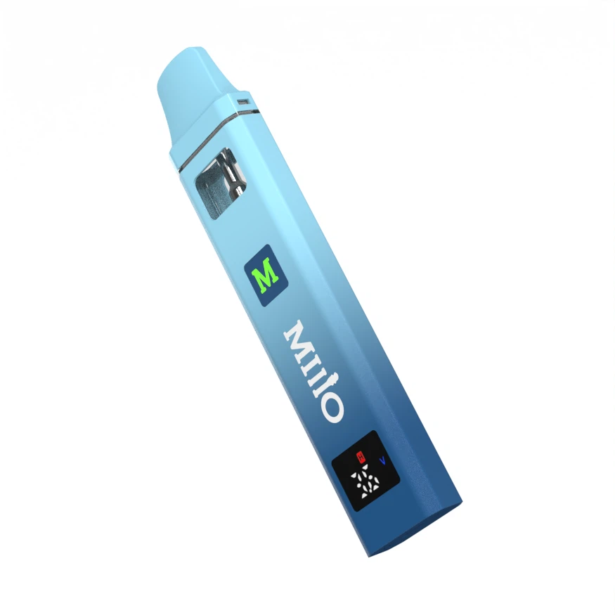 Empty 2ml Digital Screen LED Pod Disposable THC Vape Device OEM Customized Colors Pattern Top Filling With Package Type C - 2 Gram