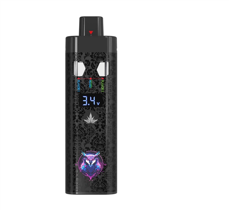China Slim 1ml/2ml Disposable Vape Pen With LED Screen For  Delta8/CBD/THC/Thick Oil, Voltage And Battery Remaining Suppliers Factory
