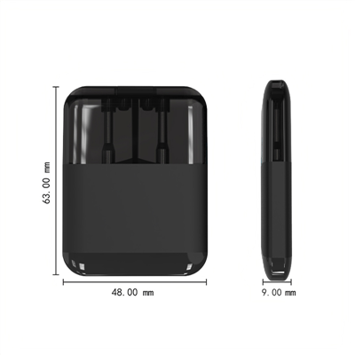 Dual Chamber Empty 4G Distillate Disposable Vape Pen Wholesale