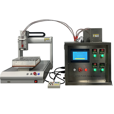 Hot Selling Fully-Automatic Oil Filling Machine GT33 For Thick Cannabis Oil in Czech