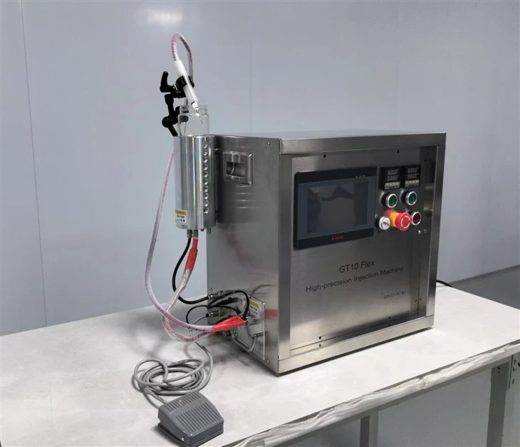 Wholesale Best Price Thread Vape Filling Machine Automatic Heated 1ml 2ml 5ml Pods Filling Machine Thick Oil Disposable Filler For Distillate Cartridge Filling Machine